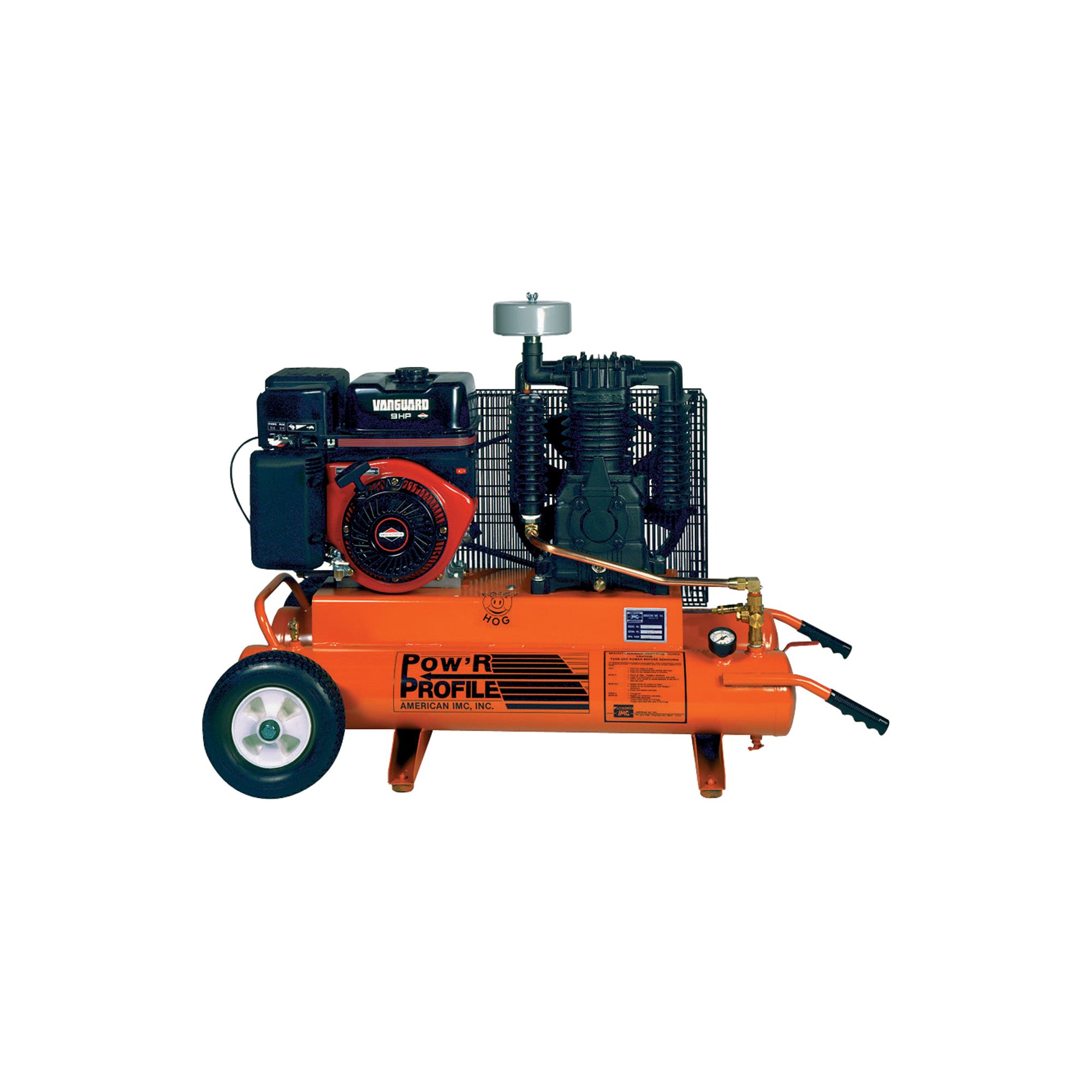 18.5 CFM @ 100 PSI, 9 HP American IMC Air Compressor